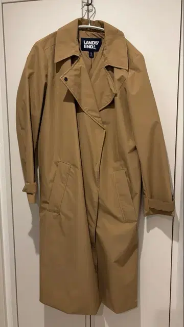 Lands' End 베이지 트렌치코트