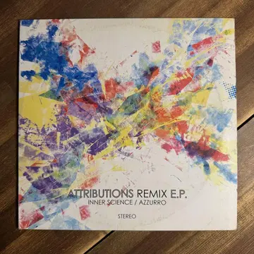 ATTRIBUTIONS REMIX E.P. 레코드