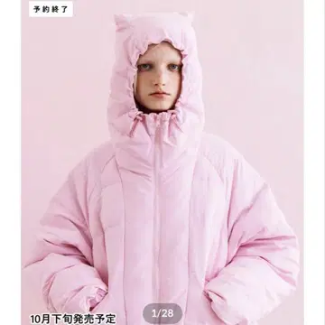 발수 고양이 귀 다운 자켓 2025aw WCJ