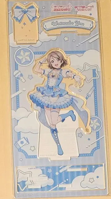 러브 라이브 선샤인 Aqours 러브카 아크릴 스탠드 와타나베 요우