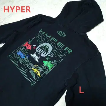 HYPER 하이퍼 게임 대회 후드티 한정 상품 L 사이즈 블랙
