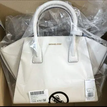 새상품 MICHAEL KORS AVRIL 가죽 스웨이드 새첼 라지