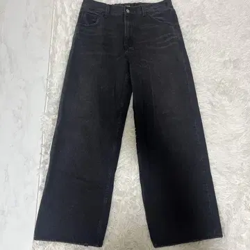 AZUL 와이드 배기 데님