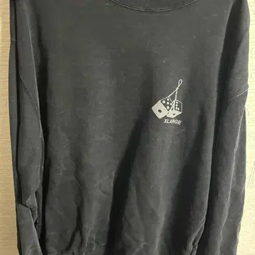 XLARGE 블랙 맨투맨 XL