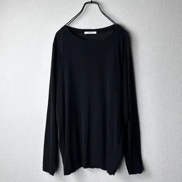 CINOH 치노 긴팔 티셔츠 블랙 시어