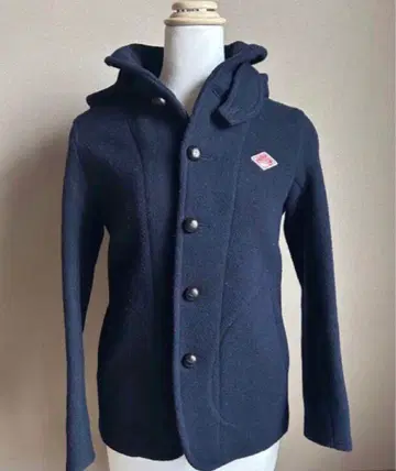 단톤 울 코트 네이비