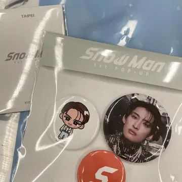 Snow Man 무카이 코지 타이베이 포토 카드 C 캔뱃지