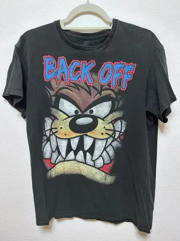 Taz BACK OFF 구제 의류 T셔츠
