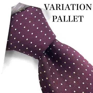 [새상품급] VARIATION PALLET 도트 넥타이 하나뿐인 비즈니스