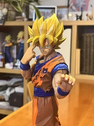 제일복권 드래곤볼 옴니버스 CROSS 손오공 피규어 리페인트