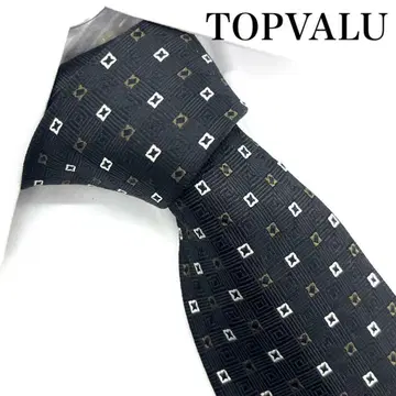[ 새상품급 ] TOPVALU 사각 넥타이 남성용 한정판 수트 구제 의류