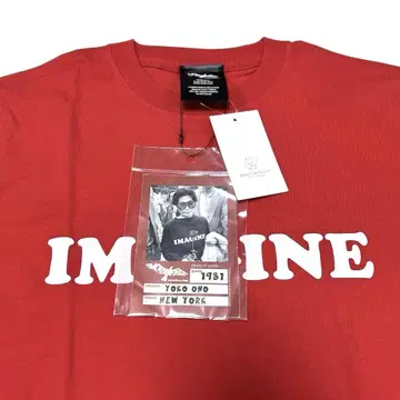 YOKO ONO IMAGINE 티셔츠 택 포함 새상품
