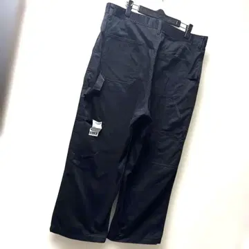 새상품급 H&M 남성용 페인터 와이드 팬츠 블랙