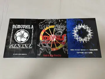 NEMOPHILA LIVE Blu-ray 3본 세트 네모필라