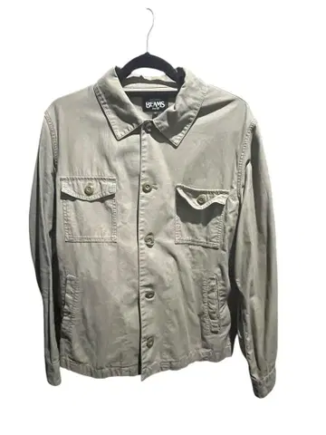 BEAMS 카키 자켓 L 사이즈