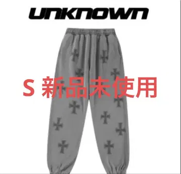 UNKNOWN 그레이 스웨트 팬츠