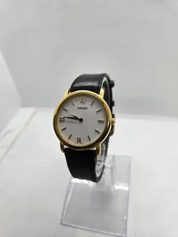TISSOT 티쏘 C275K 남성용 손목시계 2침 골드 빈티지