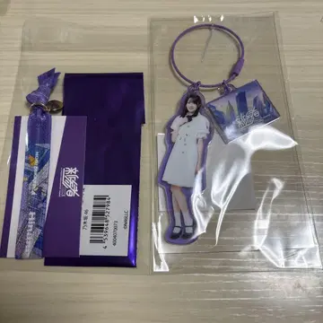 노기자카46 신참자 랜덤 리본 밴딩 아크릴 참 오오코시 히나노