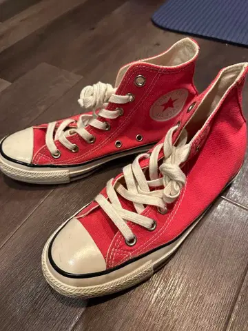 CONVERSE ALL STAR 하이컷 스니커즈 핑크