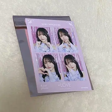 =LOVE 노구치 이오리 4컷 포토 카드