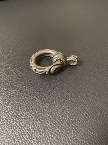 실버 장식 반지 목걸이용 탑.