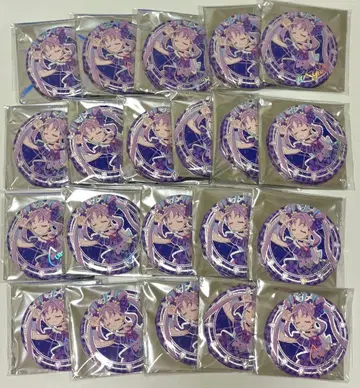 너와 아이돌 프리큐어전 큐어큐큐 캔뱃지 사인 포함