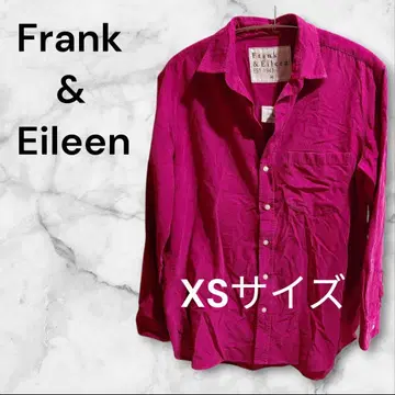 Frank & Eileen 일본 한정판 레어템 긴팔 셔츠 XS 핑크