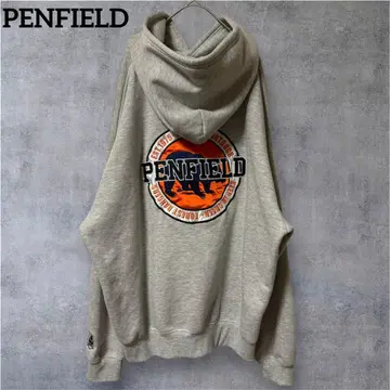 PENFIELD 백 프린트 오버사이즈 후디