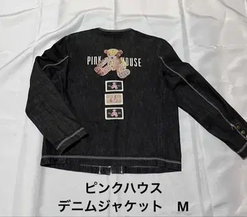 [새상품급] 핑크하우스 PINK HOUSE 테디베어 자수 데님 자켓 M