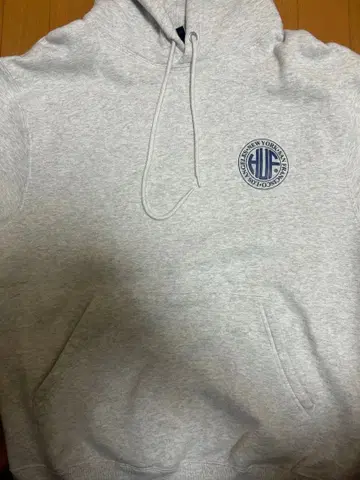 HUF 그레이 XL 후드티