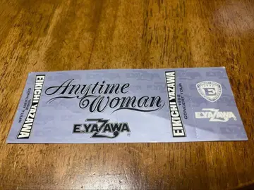 야자와 에이요시 Anytime Woman 콘서트 티켓 무도관