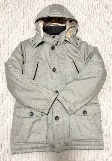 타카시마야 다운 자켓 L 그레이 브라운