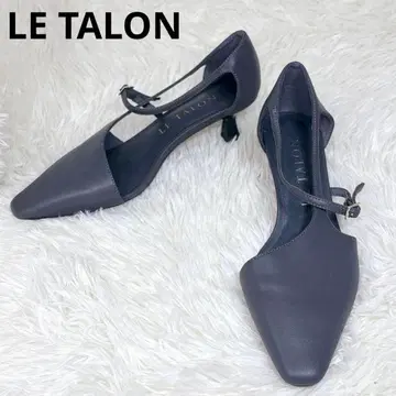 완판 LE TALON 4.5cm 아지메 스트랩 펌프스 23.5cm