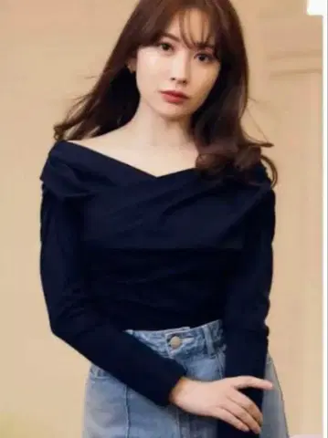 Asymmetric Cotton-blend Jersey Top