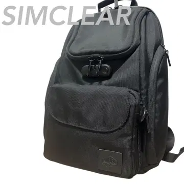 [새상품급] SIMCLEAR 시무클리어 츠나구백 백팩 블랙 A4