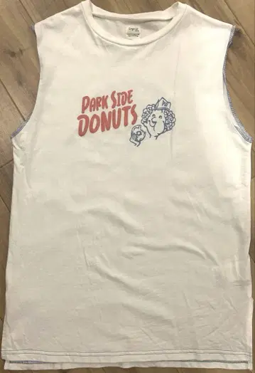 Ungrid PARK SIDE DONUTS 별주 로고 탱크탑