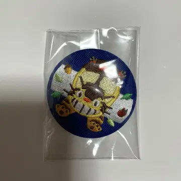 [새상품급] 지브리 자수 브로치 컬렉션2 이웃집 토토로 고양이 버스