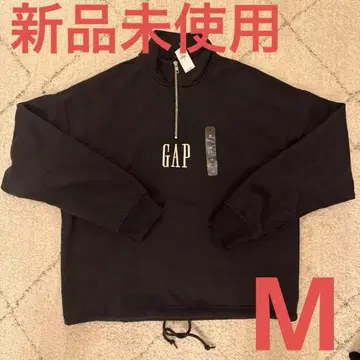 [미사용 새상품] GAP 하프 지퍼 풀오버 M 사이즈
