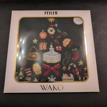 페이 x 와코 WAKO TREE 타월 손수건 그린