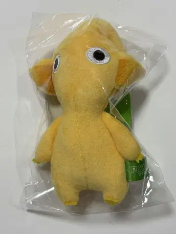 피크민 봉제 인형 마스코트 잎 옐로우 컬러