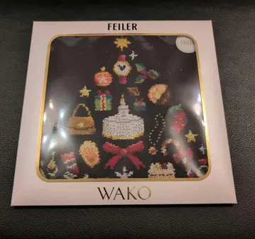 페이러 x 와코 WAKO TREE 타월 손수건 블랙