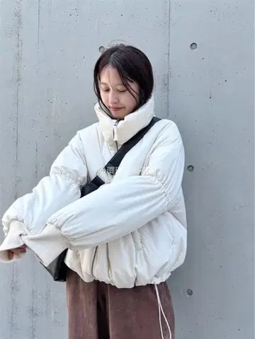 Kastane 캔디 슬리브 리버서블 숏코트