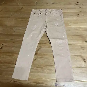 JAPAN BLUE JEANS 베이지 스트레이트 청바지