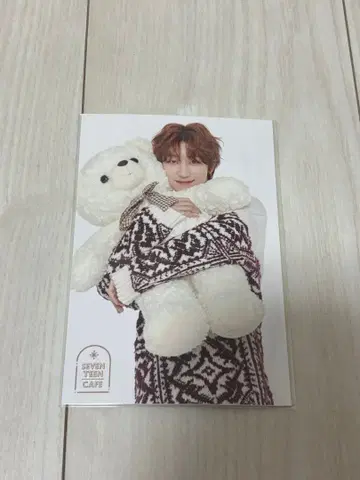 세븐틴 카페 포토카드 the8