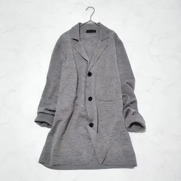 유니클로 울 혼방 고품질 니트 소재 자켓 XL