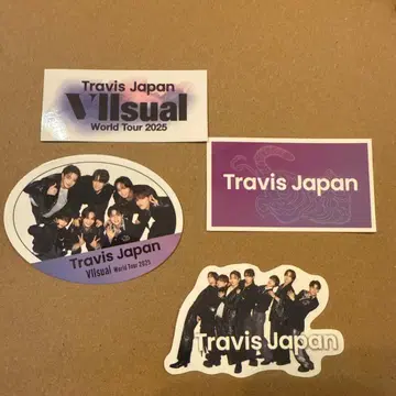 TravisJapan 월드 투어 스티커