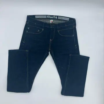 DeeTA DTA-004 데님 팬츠 30 다크 블루