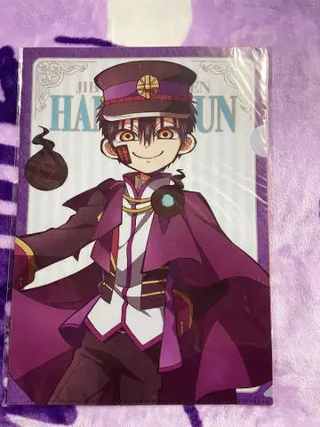 지박소년 하나코 군 훼미리마트 한정판 클리어 파일 3장 세트