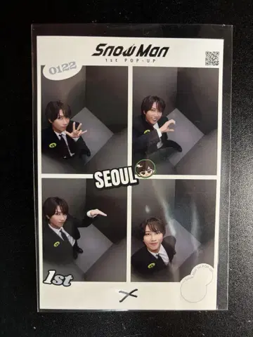 Snow Man 1st POP-UP 즉석 사진 아베 료헤이