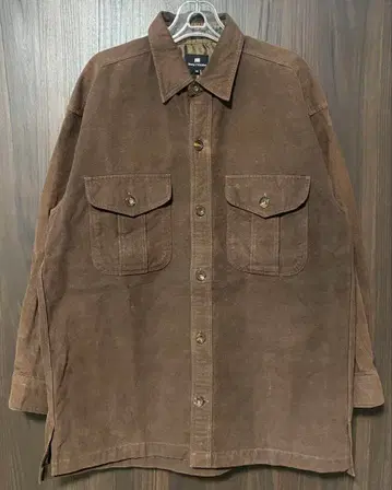 ISSEY MIYAKE 해밀턴기 스웨이드 느낌 셔츠 S